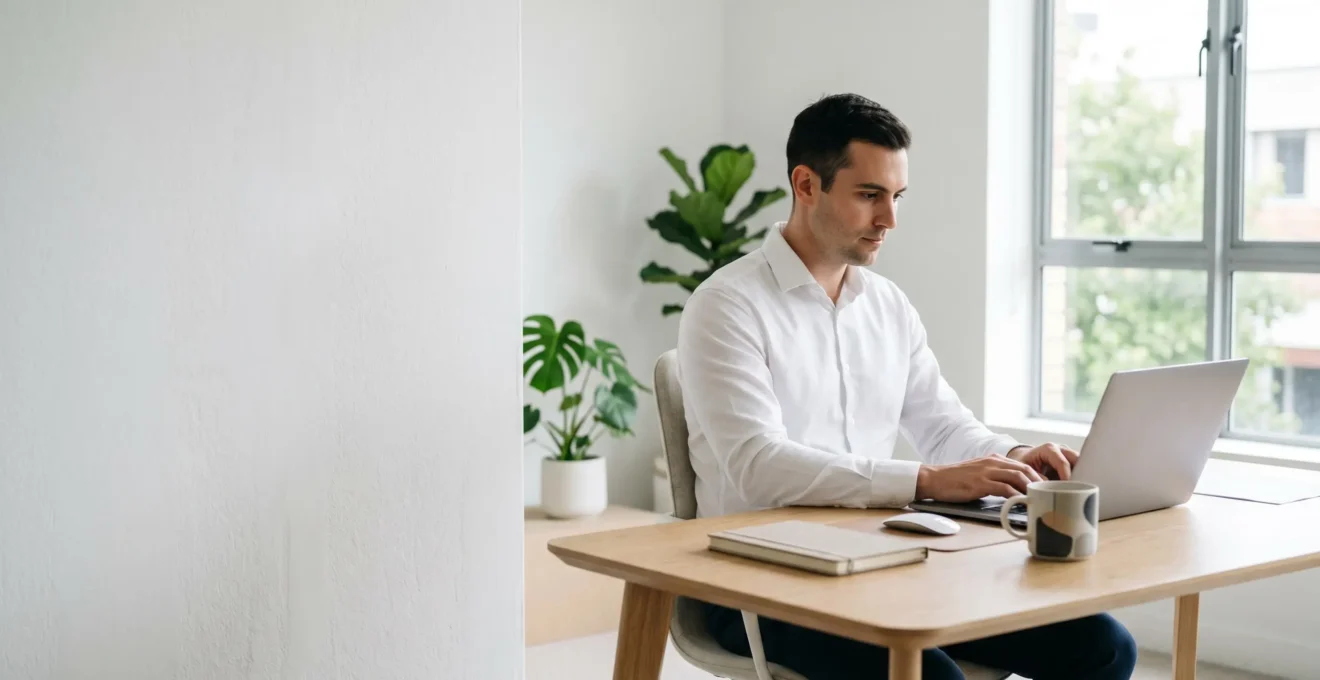 Professionelle Marketinganalystin arbeitet an modernen Dashboards zur ROI-Messung