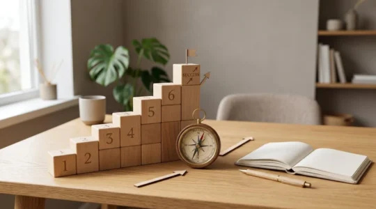 Professionelle Teamszene mit Marketingstrategie und messbaren Kennzahlen im Fokus
